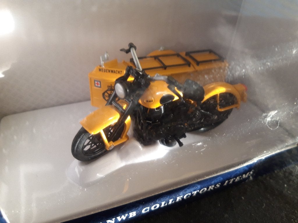 BSA motorfiets met zijspan ANWB Wegenwacht - WSI, Ophalen of Verzenden, Zo goed als nieuw, Motor