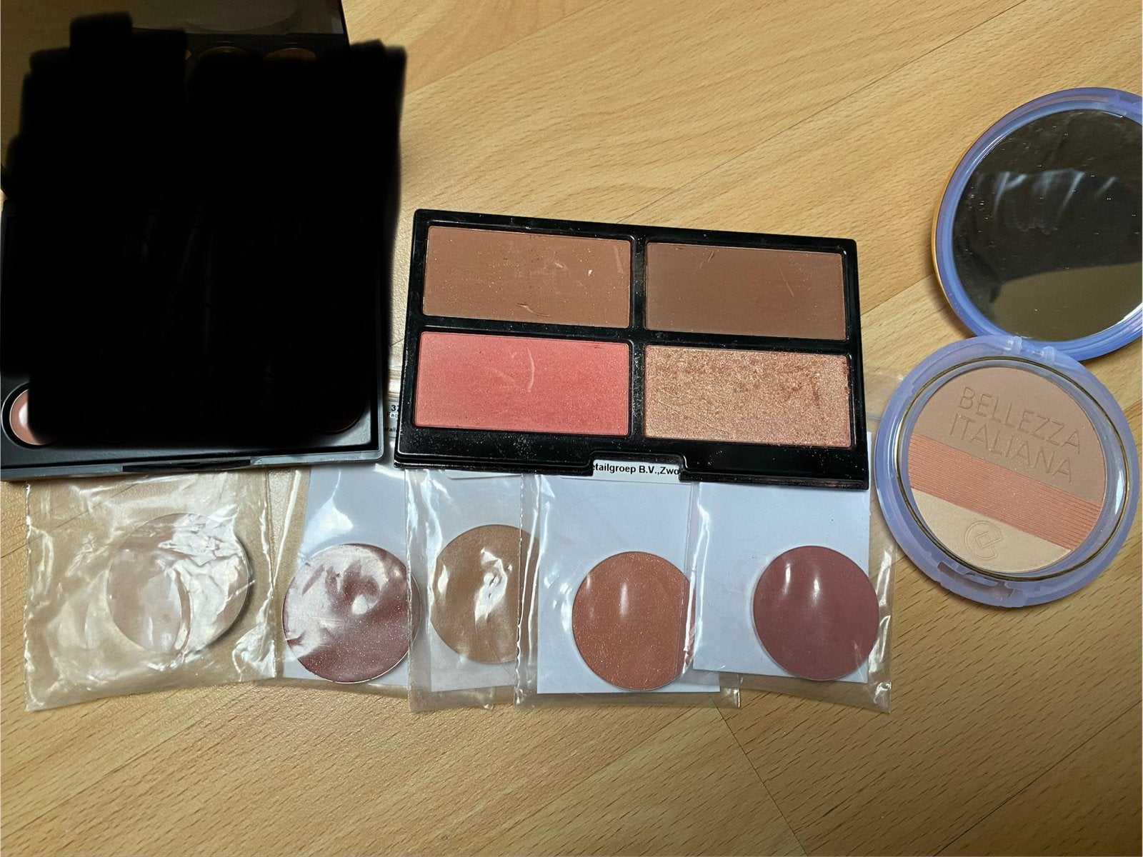 Nieuw partij blush brozer highlighter contouren Pupa, Ophalen of Verzenden, Nieuw, Roze, Wangen
