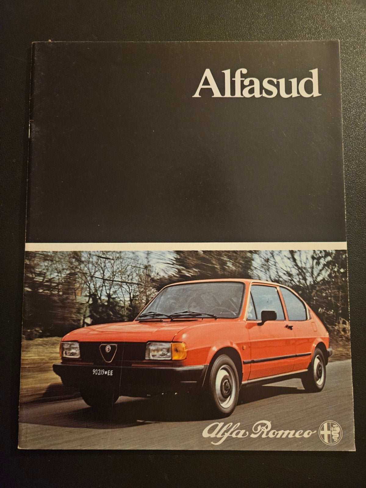 Brochure Alfa Romeo Alfasud 1981, Ophalen of Verzenden, Zo goed als nieuw, Alfa Romeo