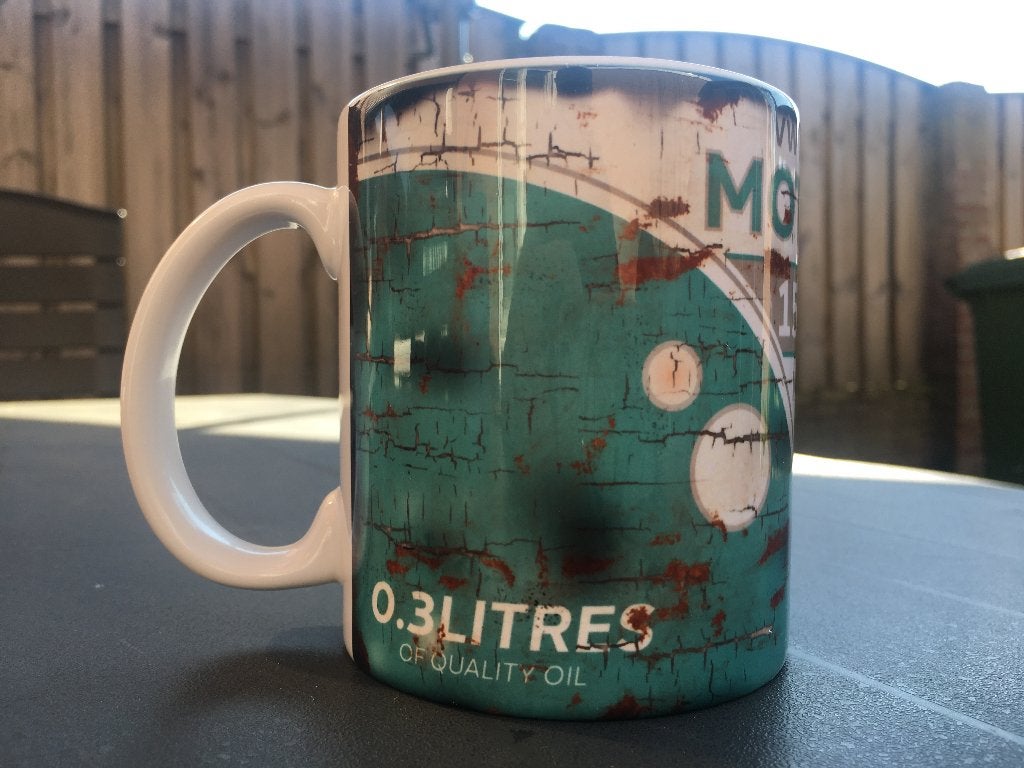 ✅ VW Campervan Volkswagen T1 bus mok Vintage olie, Ophalen of Verzenden, Nieuw, Auto's