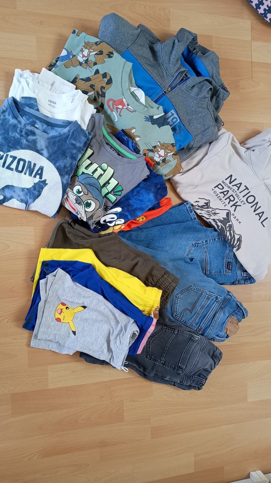 Kledingpakket jongens maat 134/140, Overige typen, Zo goed als nieuw, Jongen, Diverse merken