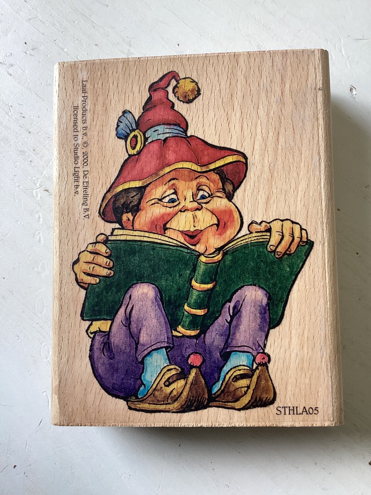 Houten stempel Laaf De Efteling, Verzamelen, Verzenden, Zo goed als nieuw, Gebruiksvoorwerp