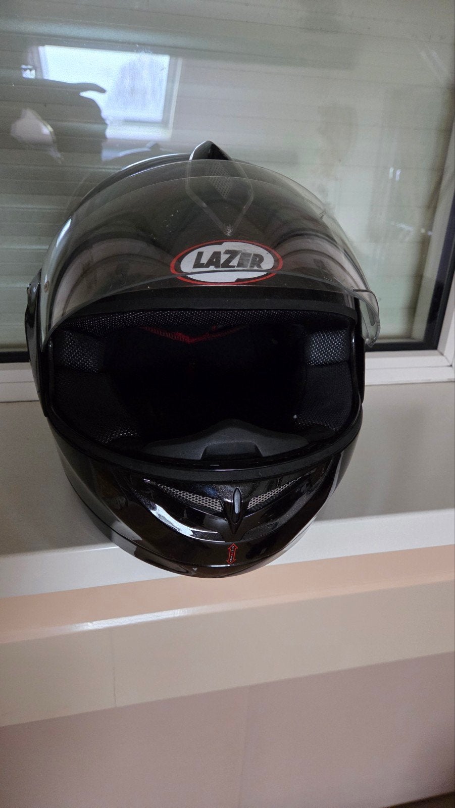 Lazer Bora Integraalhelm Zwart - Maat 59/60, Overige merken, Ophalen of Verzenden, Integraalhelm, L