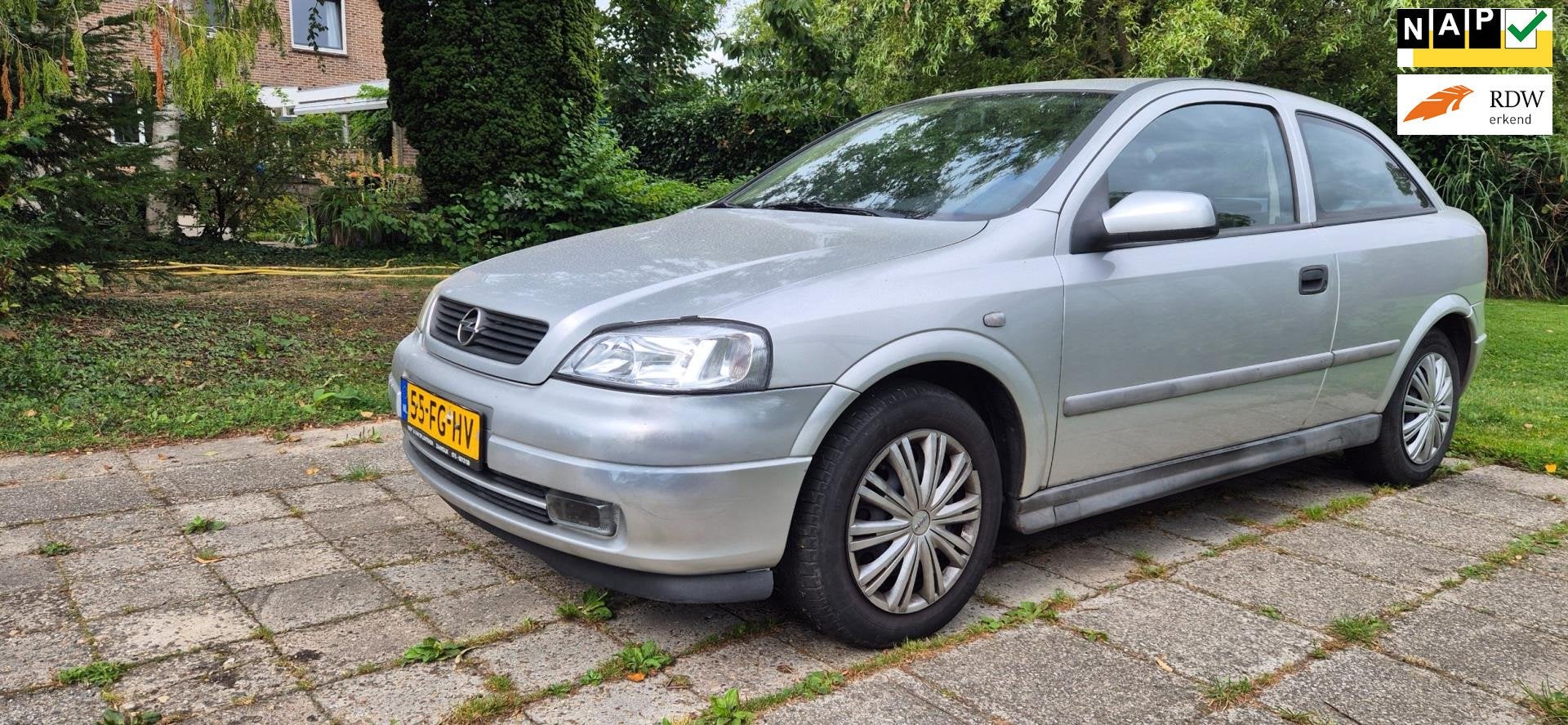 Opel Astra 1.6-16V Pearl AUTOMAAT NIEUWE APK AIRCO, Auto's, Opel, 101 pk, Gebruikt, 4 cilinders, 49 €/maand