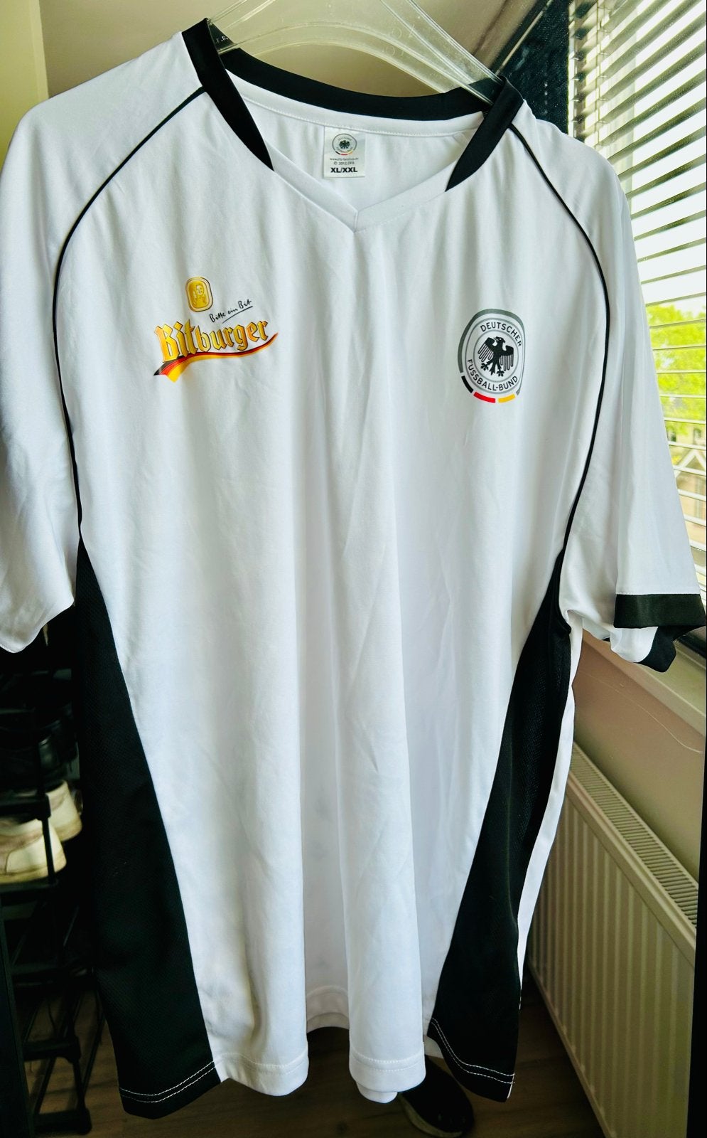 Duitsland voetbalshirt gesigneerd (bedrukt) - Maat XL/XXL, Sport en Fitness, Groter dan maat XL, Ophalen of Verzenden, Zo goed als nieuw