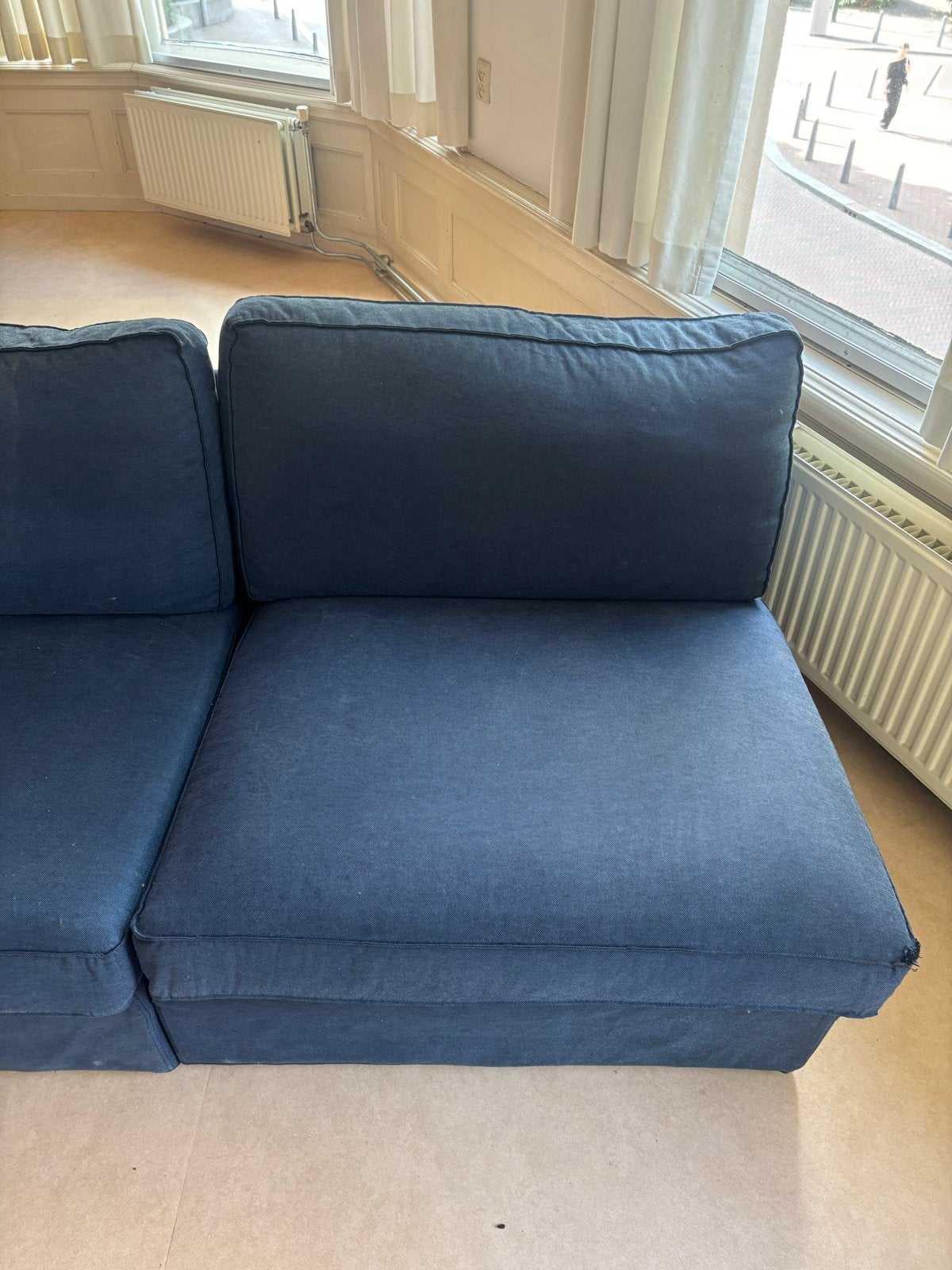 Kivik 3 losse 1-zits elementen - Hoezen wasbaar, Ophalen, Gebruikt, Driepersoons, 75 tot 100 cm