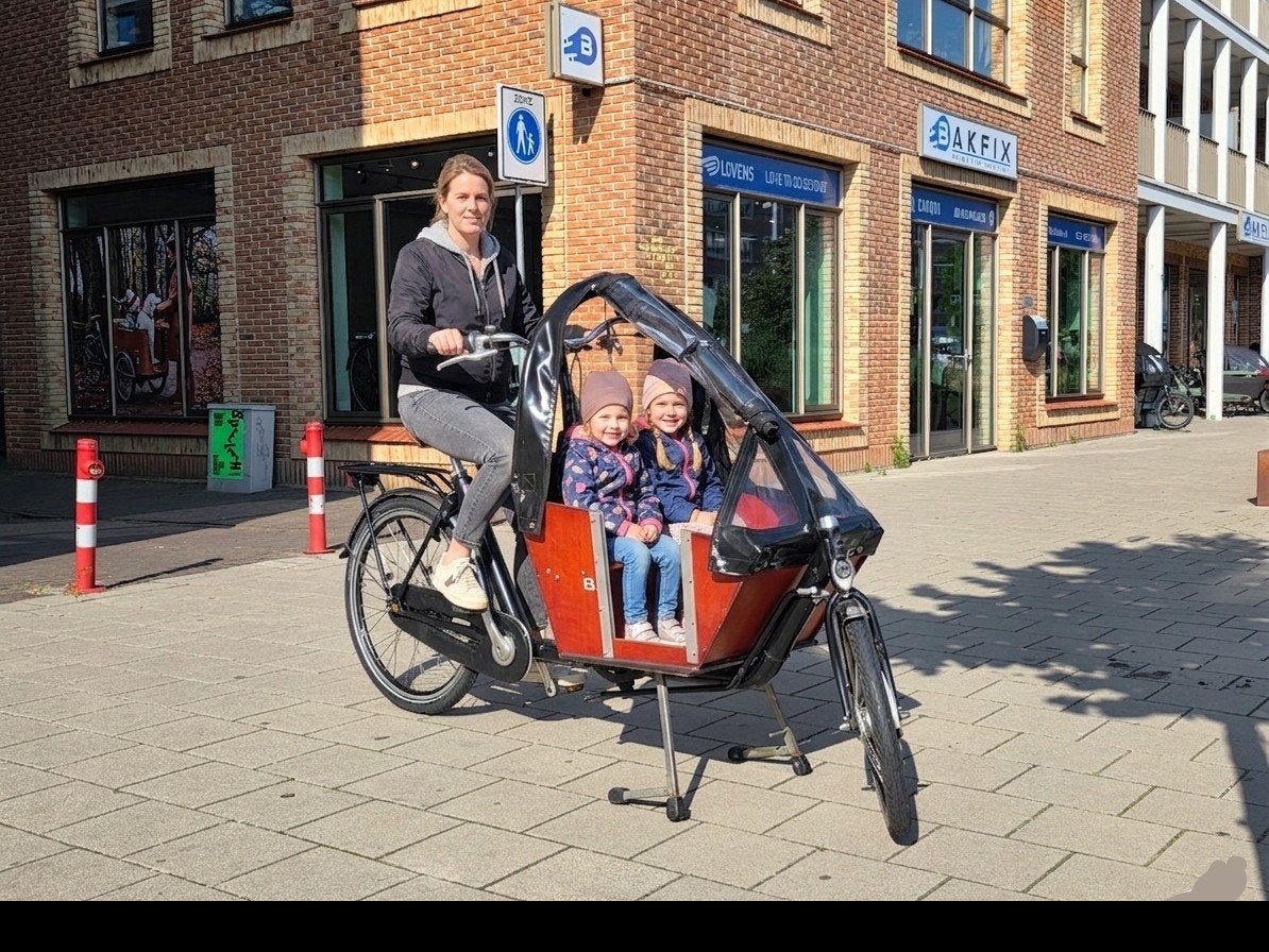 Niet-elektrische Bakfiets met Hondenluik - Ideaal voor Honde, Info@bakfiets.nl, Ophalen of Verzenden, Zo goed als nieuw, Bakfiets.nl