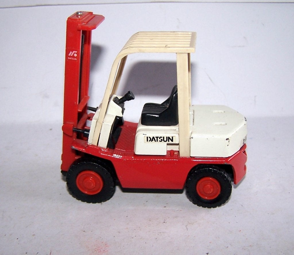 Vintage Yonezawa Toys Diapet Nissan Datsun Forklift T57.1/25, Ophalen of Verzenden, Gebruikt, Overige typen, Overige merken