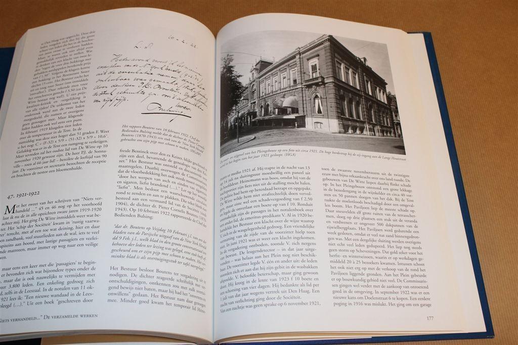 “Niets Verhandeld...” — Geschiedenis van Sociëteit De Witte, Boeken, Ophalen of Verzenden, Zo goed als nieuw