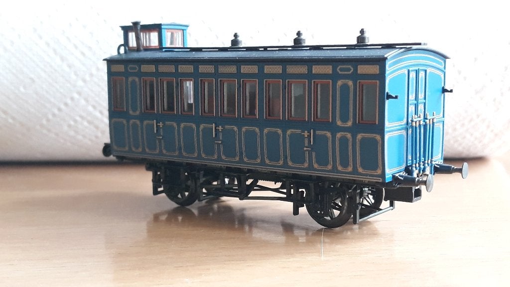 Märklin 4399 H0 Restauratie- en keukenrijtuig Koning Ludwig, Wisselstroom, Wagon, Ophalen of Verzenden, Zo goed als nieuw