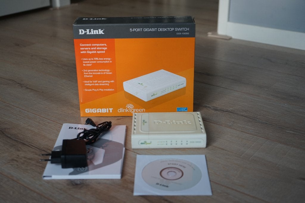 D-Link energiezuinige gigabite switch (5-poorts), Ophalen of Verzenden