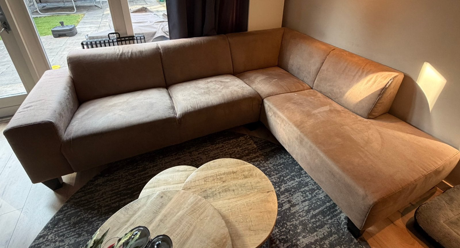 Loungebank. Zie beschrijving voor ophalen., Ophalen, Zo goed als nieuw
