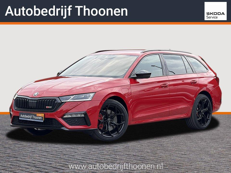 Skoda Octavia Combi 1.4 TSI RS iV PHEV Business 19 "| Trekha, Stof, Gebruikt, 4 cilinders, 245 pk