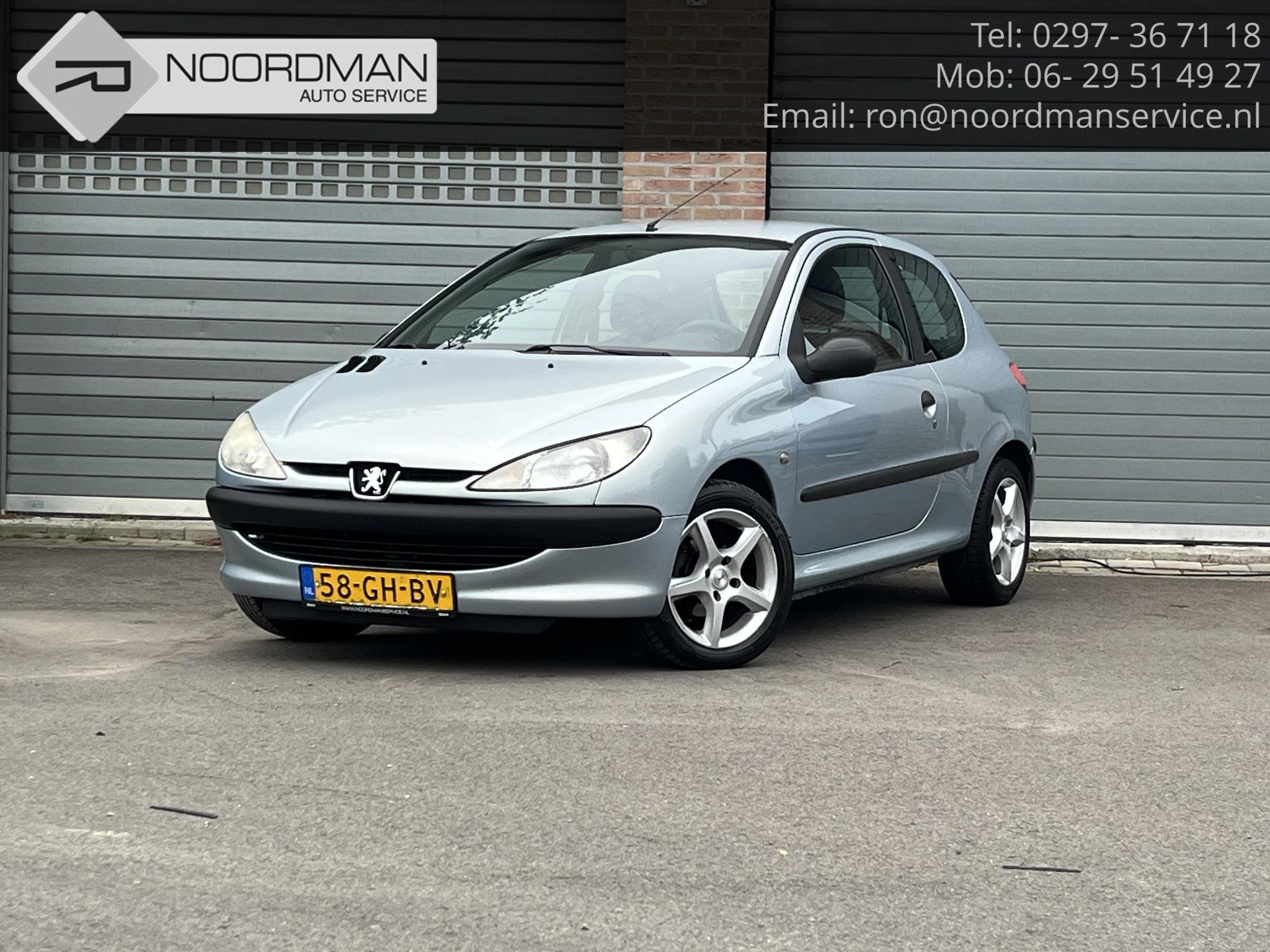 Peugeot 206 1.4 XR, Auto's, Voorwielaandrijving, Stof, 31 €/maand, 4 cilinders