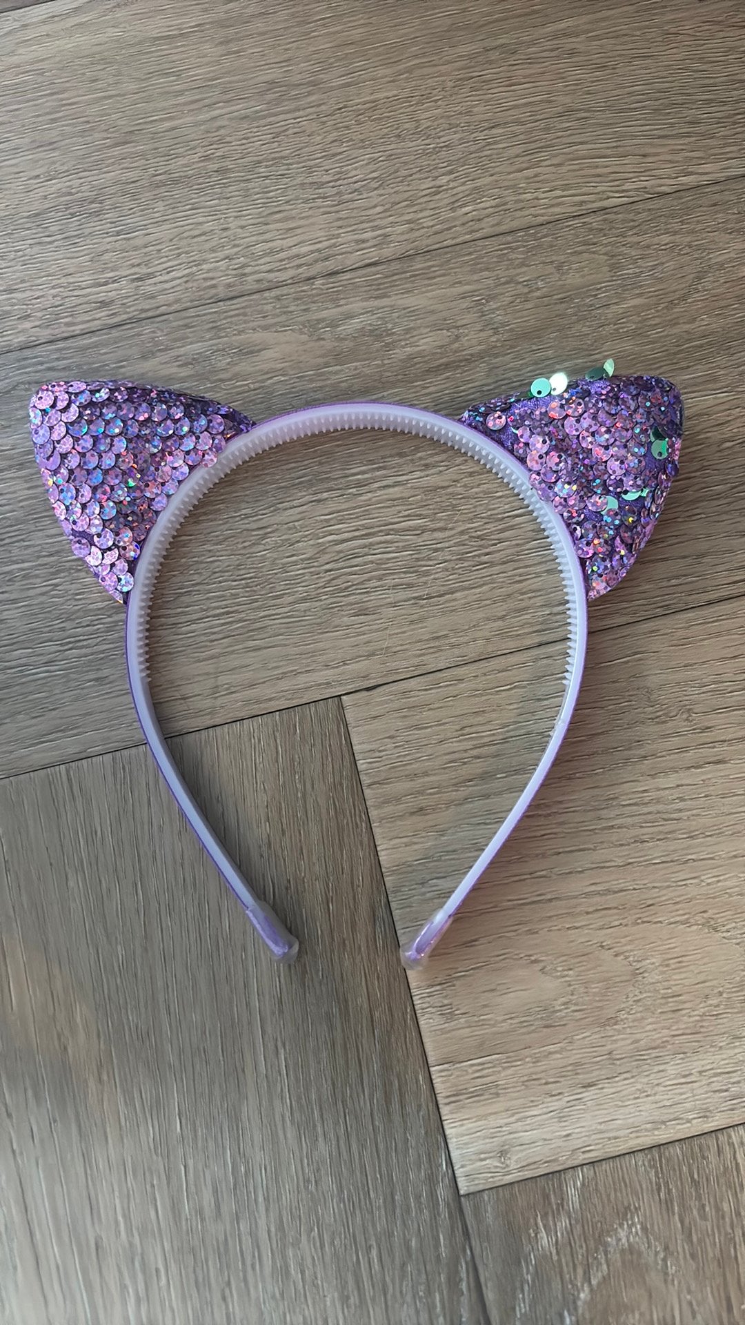 Haarband met glitter oortjes, Ophalen, Zo goed als nieuw, Overige typen