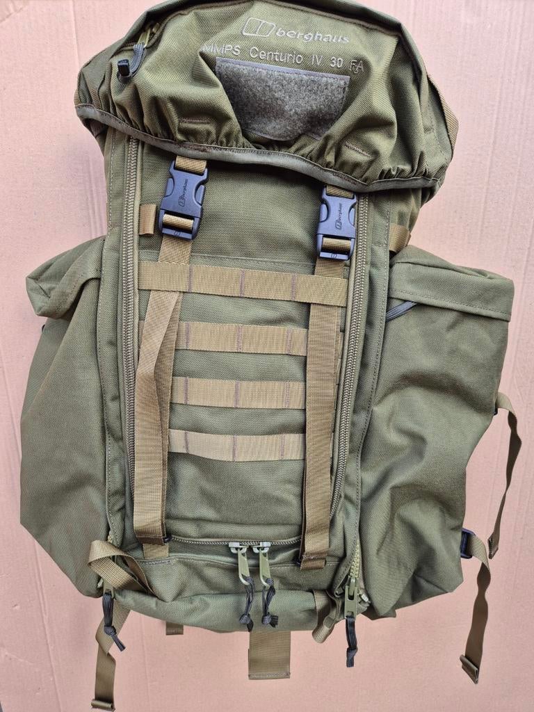 Berghaus MMPS Centurio IV 30 FA Rugzak - Olijfgroen, Sieraden, Tassen en Uiterlijk, Tassen | Rugtassen, Zo goed als nieuw, Overige merken
