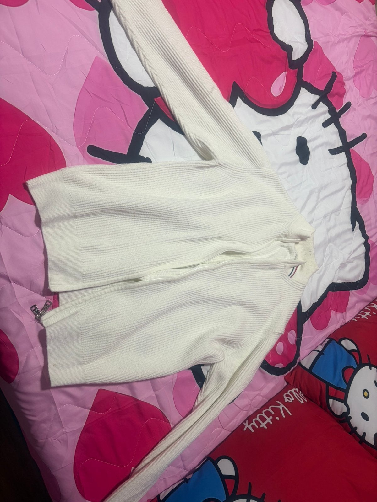 Moncler vest, Ophalen of Verzenden, Zo goed als nieuw, Maat 52/54 (L), Wit