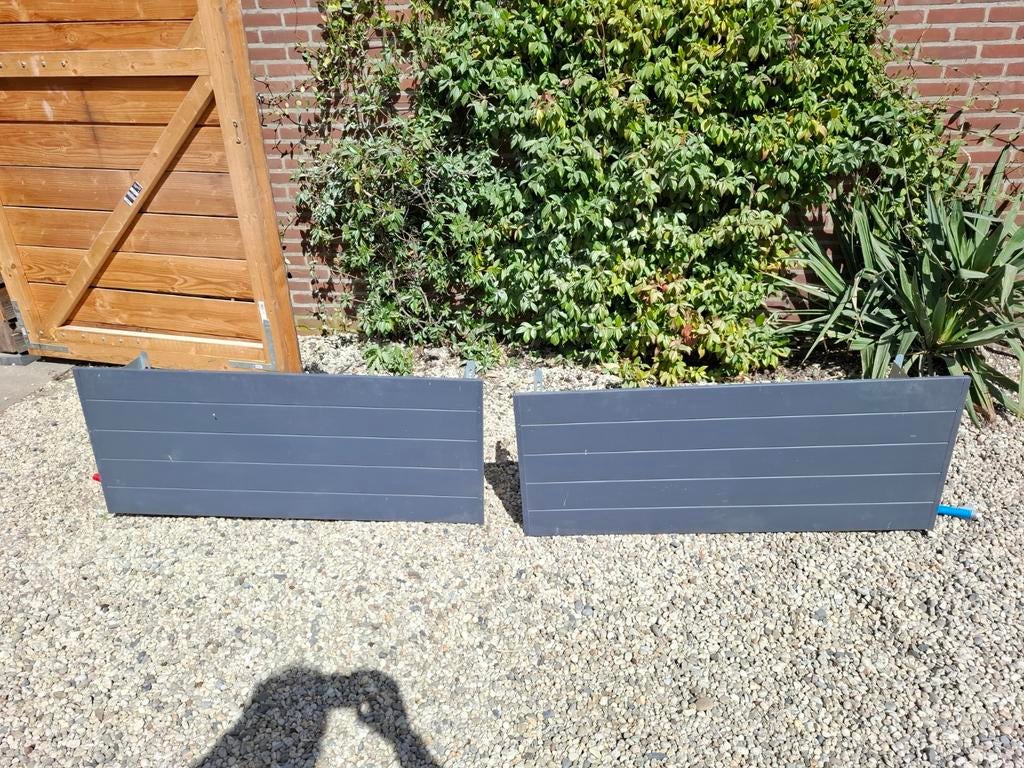 2x Radiatoren 121x50x17 cm -p/s ca.5,4m2 verwarmingselement, Doe-het-zelf en Verbouw, Verwarming en Radiatoren, Ophalen, 30 tot 80 cm
