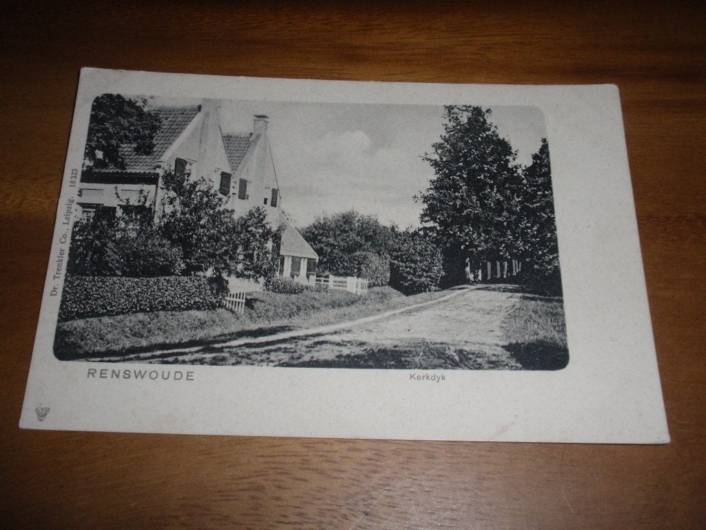 Renswoude Kerkdyk Kerkdijk, Verzenden, Voor 1920, Ongelopen, Utrecht