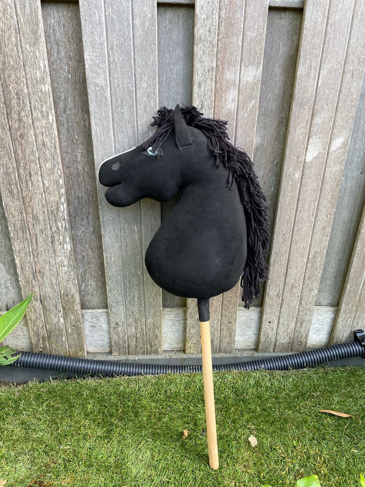 Hobbyhorse Custom made stokpaard met hoofdstel en martingaal, Kinderen en Baby's, Ophalen of Verzenden, Zo goed als nieuw, Jongen of Meisje
