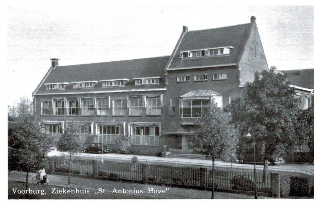 Ansichtkaart Voorburg, Ziekenhuis St. Antonius Hoeve, Ophalen of Verzenden, 1960 tot 1980, Ongelopen, Zuid-Holland