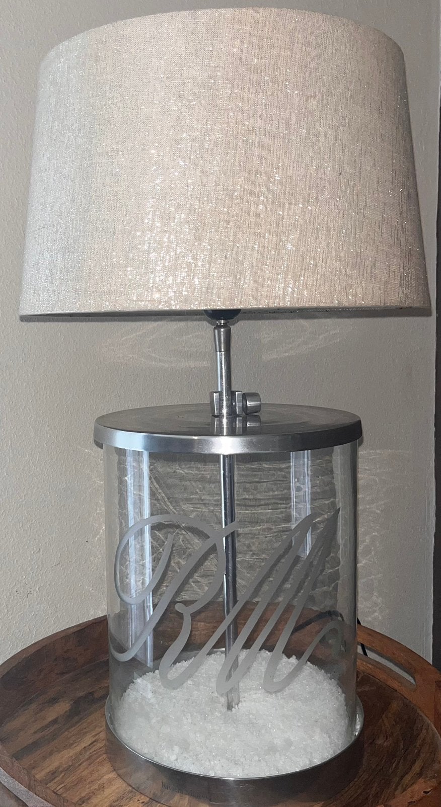 Riviera maison lamp, Ophalen of Verzenden, Zo goed als nieuw, Minder dan 50 cm