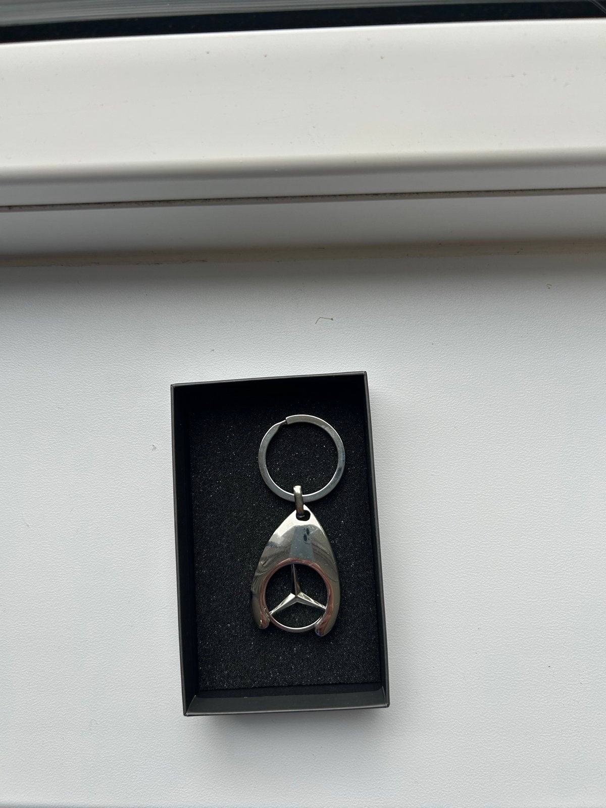 Mercedes Sleutelhanger - Origineel Design, Ophalen of Verzenden, Nieuw, Merk