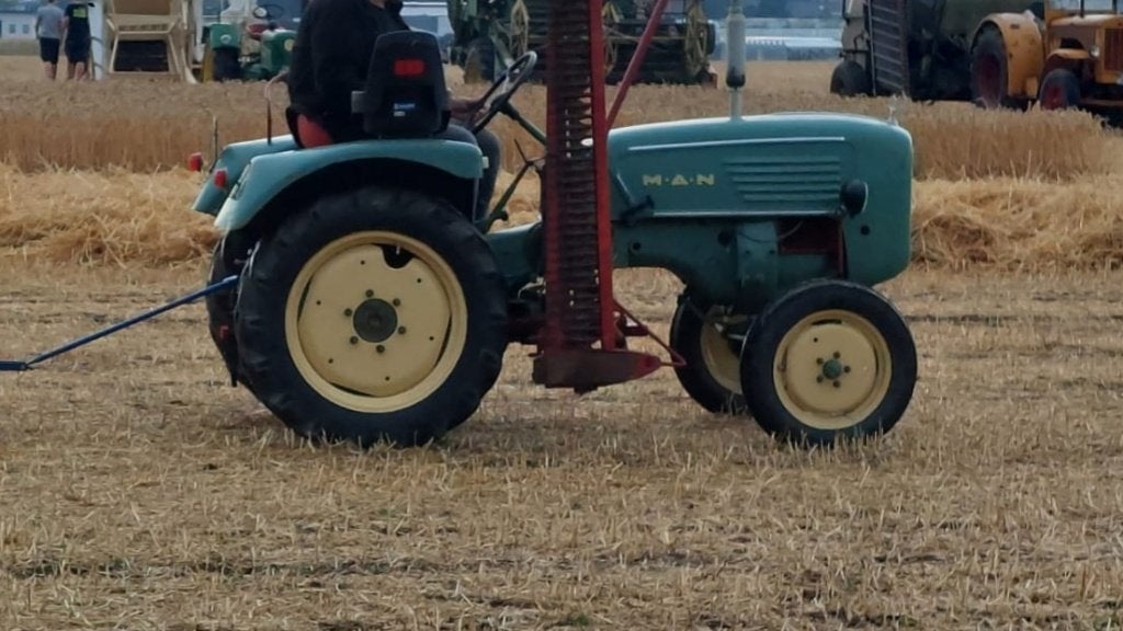 M A N    guldner    15 of 18 pk  tractor, Ophalen, Gebruikt