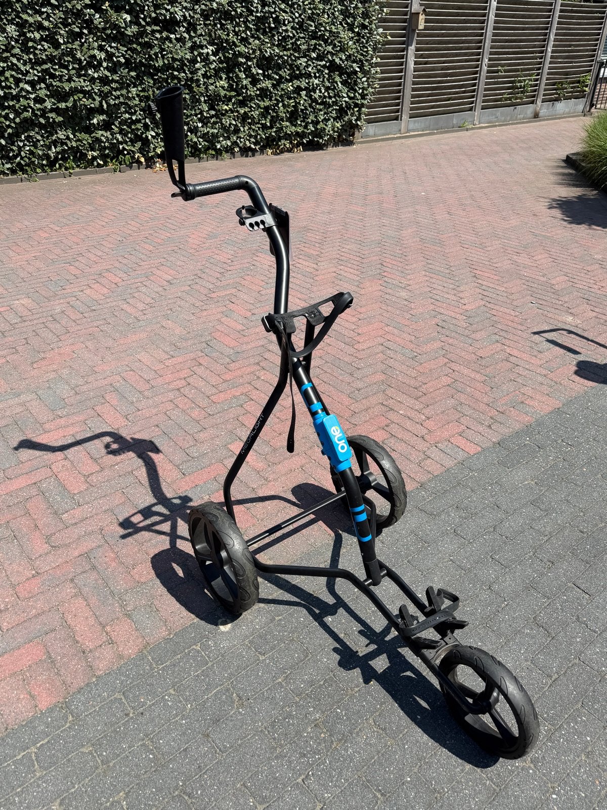 Wishbone One Megalight Golftrolley - Slechts 2.3 kg!, Sport en Fitness, Ophalen of Verzenden, Zo goed als nieuw, Golfkar, Overige merken