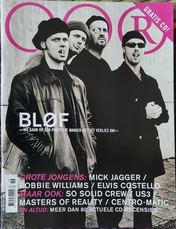 OOR 23-2001 Blof Master of Reality Costello Robbie Williams, Boeken, Ophalen of Verzenden, Zo goed als nieuw, Muziek, Film of Tv
