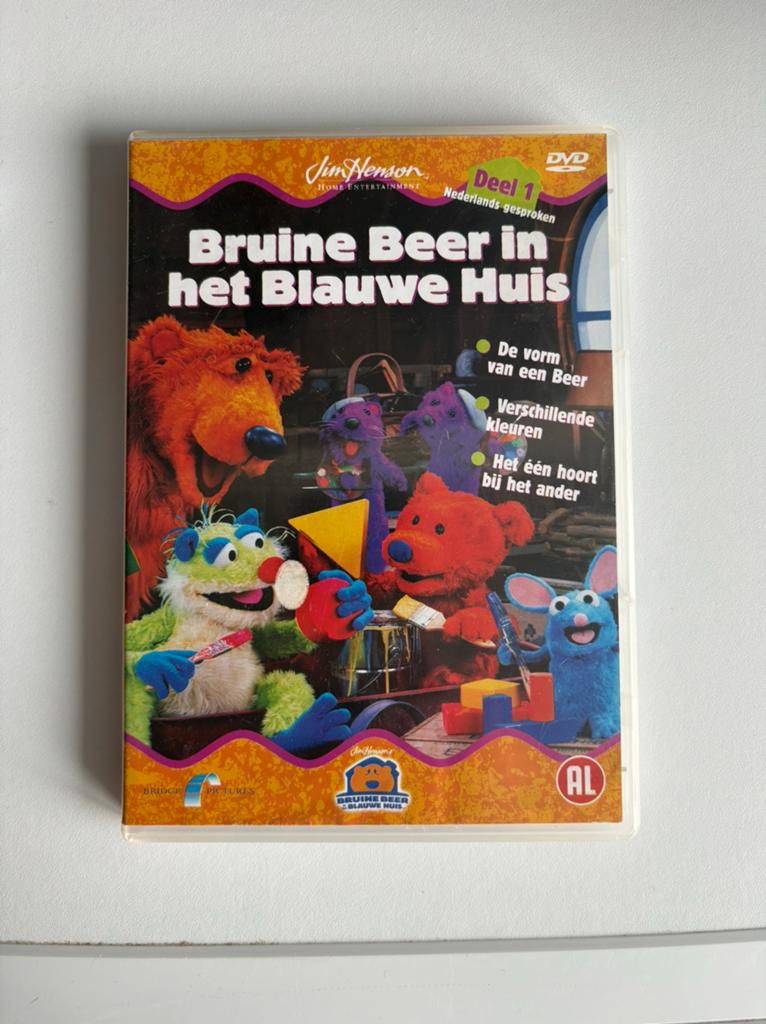 Bruine Beer in het Blauwe Huis Deel 1 DVD, Alle leeftijden, Ophalen of Verzenden, Zo goed als nieuw