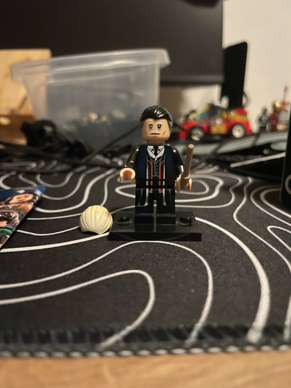 LEGO Harry Potter Minifiguur Grindelwald (71022), Ophalen of Verzenden, Zo goed als nieuw, Overige merken