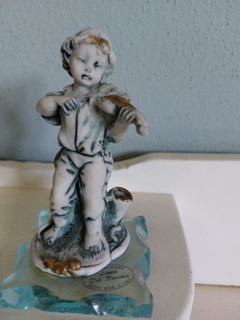 beeldje murano, Verzamelen, Beelden en Beeldjes, Ophalen of Verzenden, Zo goed als nieuw, Mens