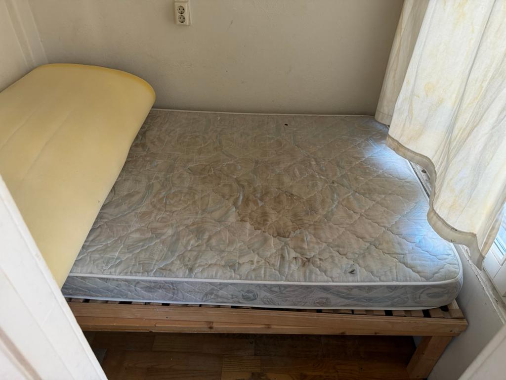 Kinderbed/eenpersoonsbed met matras - 200x120 cm, Ophalen, Gebruikt, Eenpersoons, 120 cm