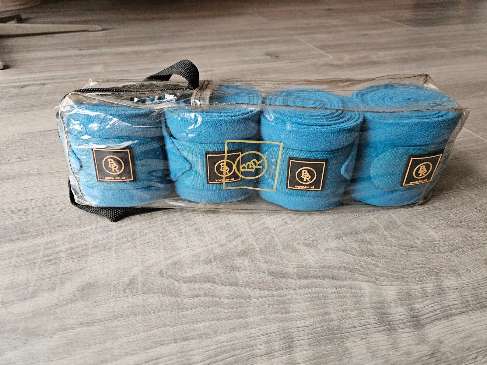 Bandages BR maat cob turqoise aquablauw, Ophalen of Verzenden, Zo goed als nieuw