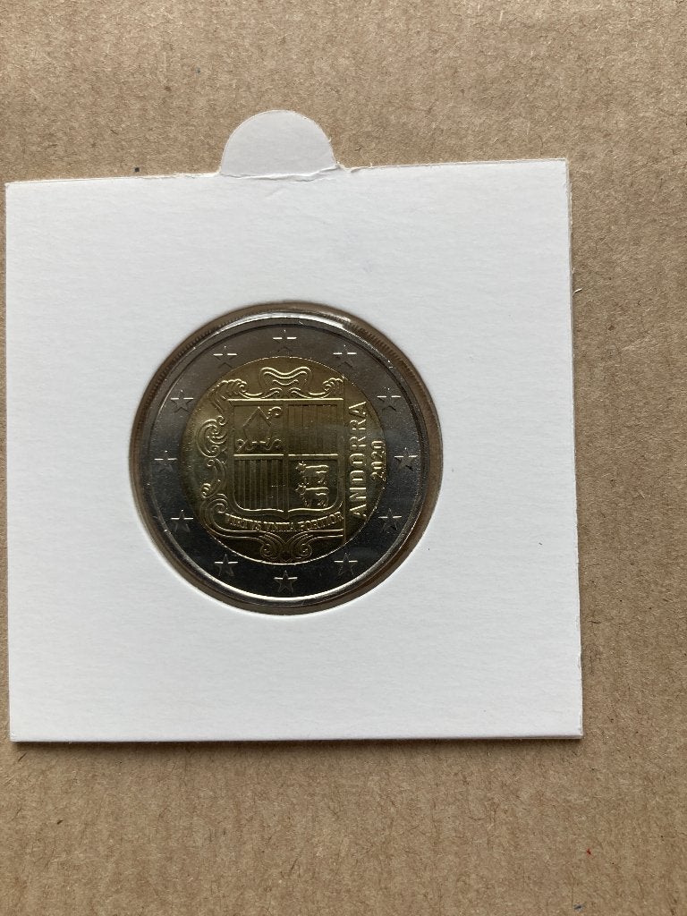 (50) 2 Euro Andorra 2020. Nationale Munt. UNC., Postzegels en Munten, Munten | Europa | Euromunten, Ophalen of Verzenden, Overige landen