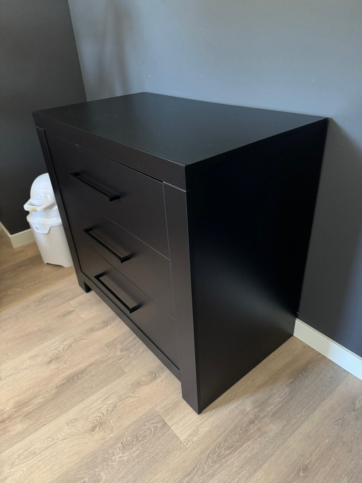 Interbaby Commode Zwart, Ophalen, 50 tot 70 cm, Zo goed als nieuw, 75 tot 100 cm