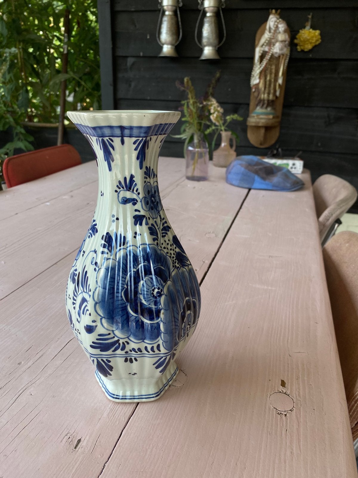 Vaas delfts blauw, Ophalen