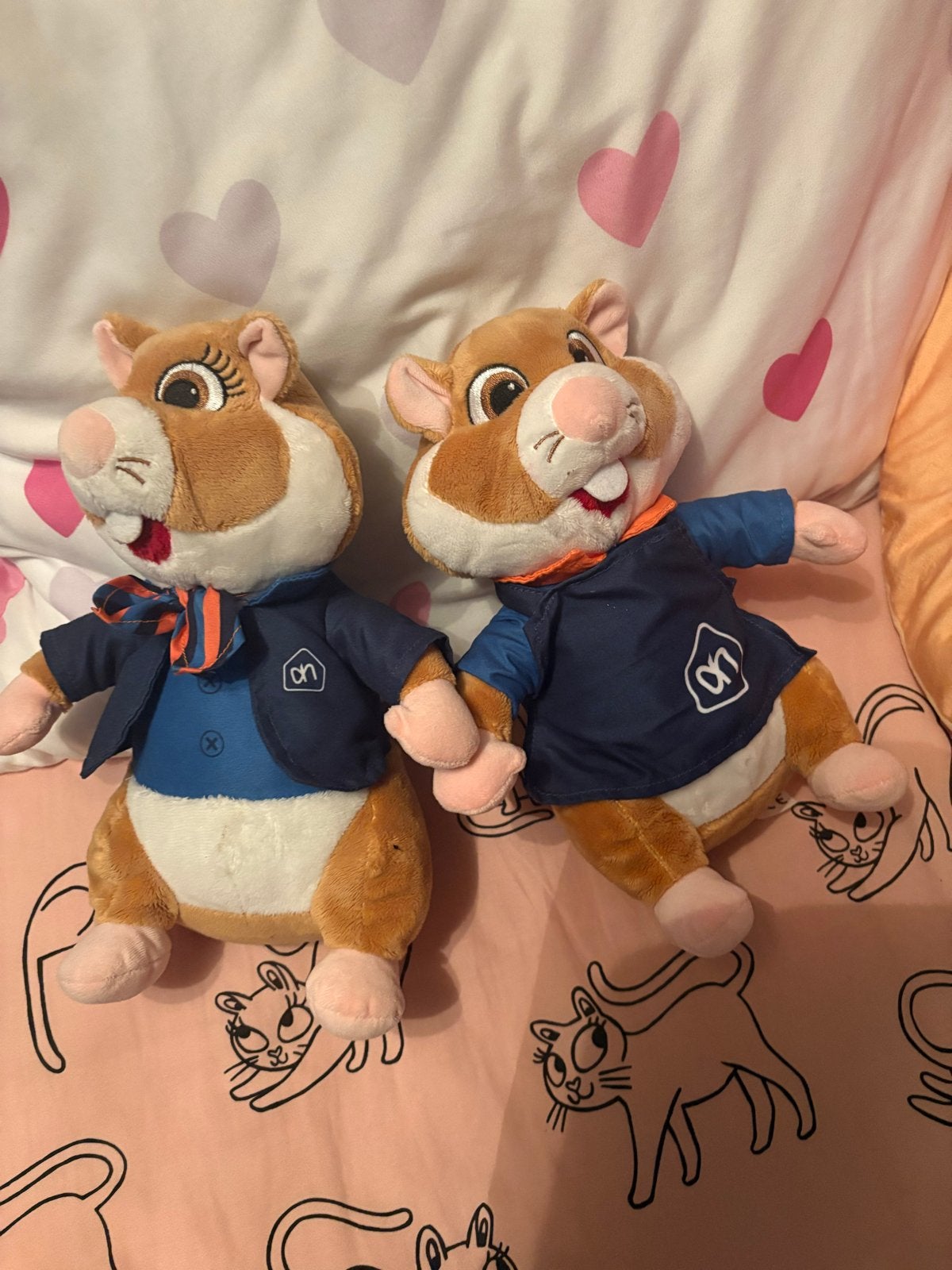 Albert Heijn Hamsters, Kinderen en Baby's, Speelgoed | Knuffels en Pluche, Gebruikt, Albert Heijn, Hamster, Ophalen of Verzenden