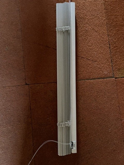 luxaflex, Gebruikt, Metaal, Lamellen, Ophalen of Verzenden