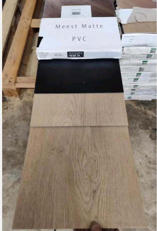 Gezocht: restanten PVC laminaat Hebeta Charante 5460, Huis en Inrichting, Stoffering | Vloerbedekking, Bruin, Nieuw, Ophalen of Verzenden