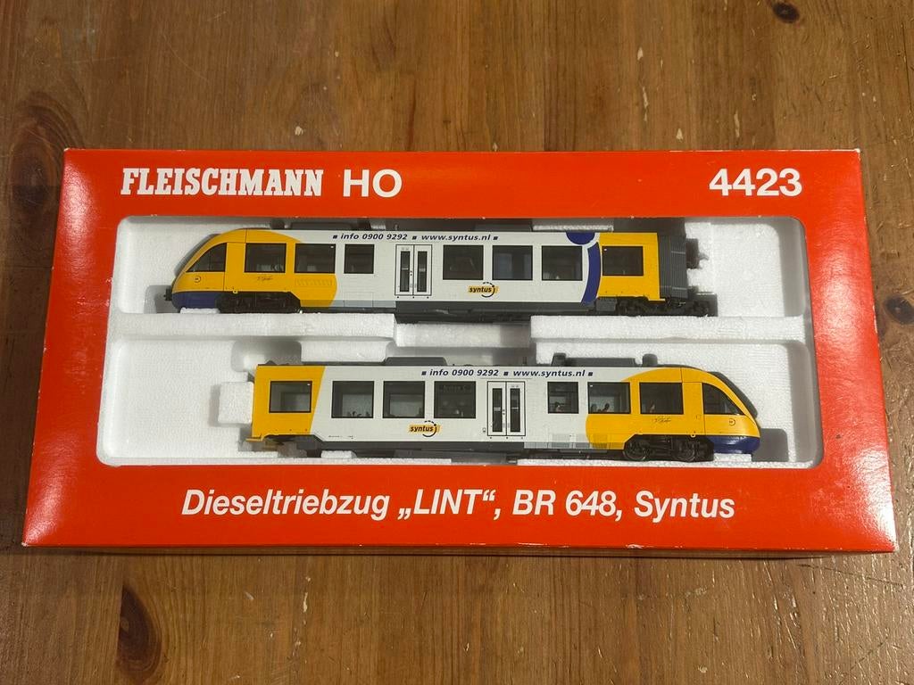 Fleischmann H0 4423K NS Syntus lint digitaal voorbereid, -, Fleischmann, -, Ophalen of Verzenden