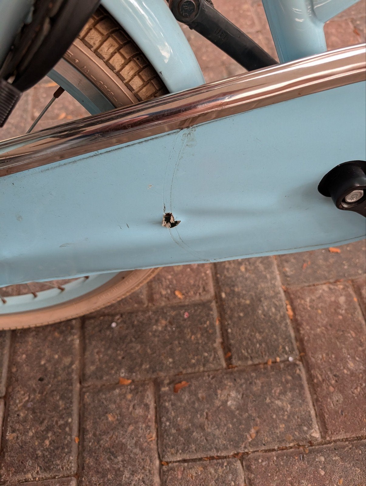 Foto 6 van Altec kinderfiets 20 inch - Lichtblauw