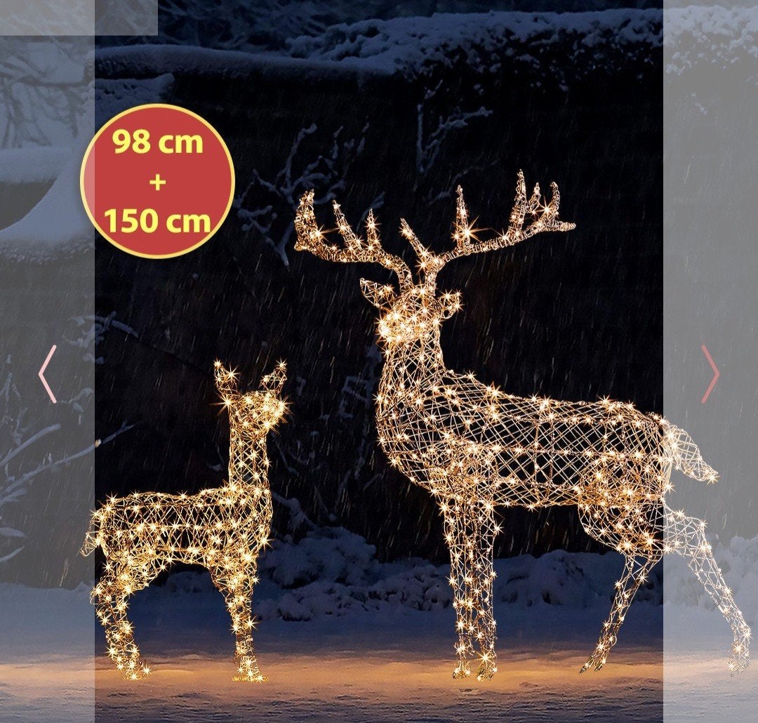 Nieuw kerst rendieren royal christmas LED, Ophalen, Nieuw