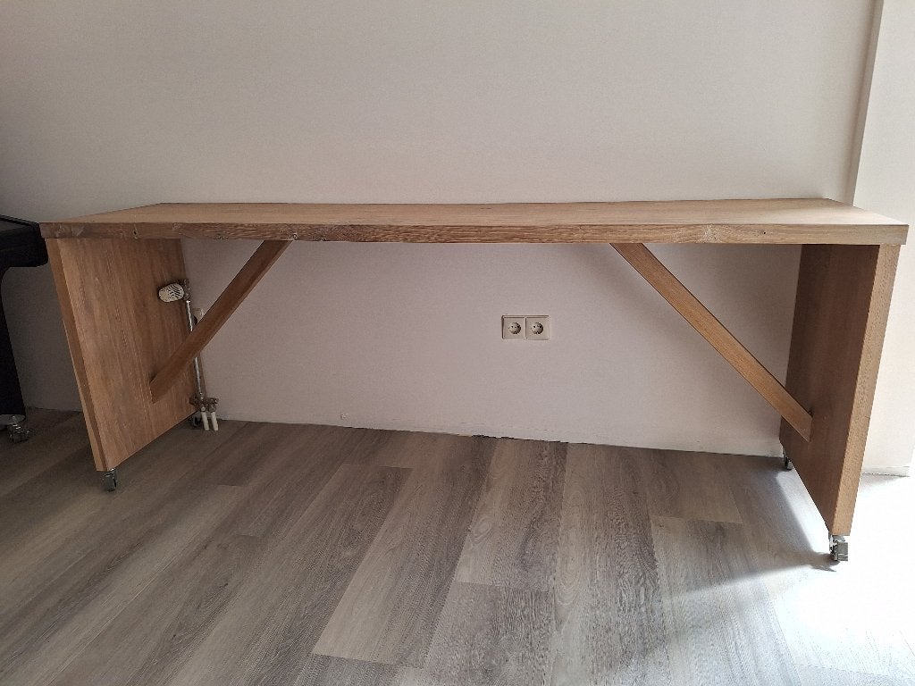 Sidetable, Ophalen, Gebruikt, Eikenhout, Overige vormen