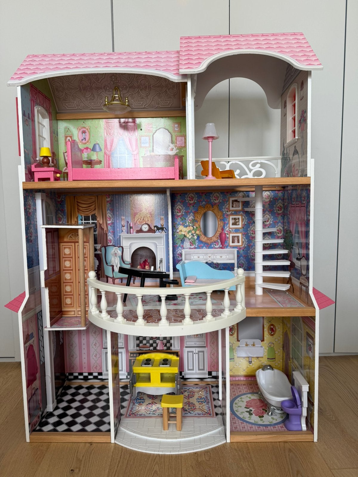 KidKraft groot poppenhuis, Ophalen, Zo goed als nieuw, Poppenhuis