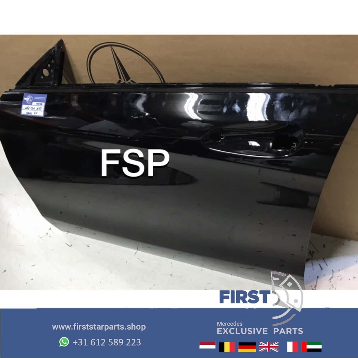 W117 C117 X117 CLA DEUR LINKS LINKER PORTIER ORIGINEEL Merce, Gebruikt, -, Deur, Voor