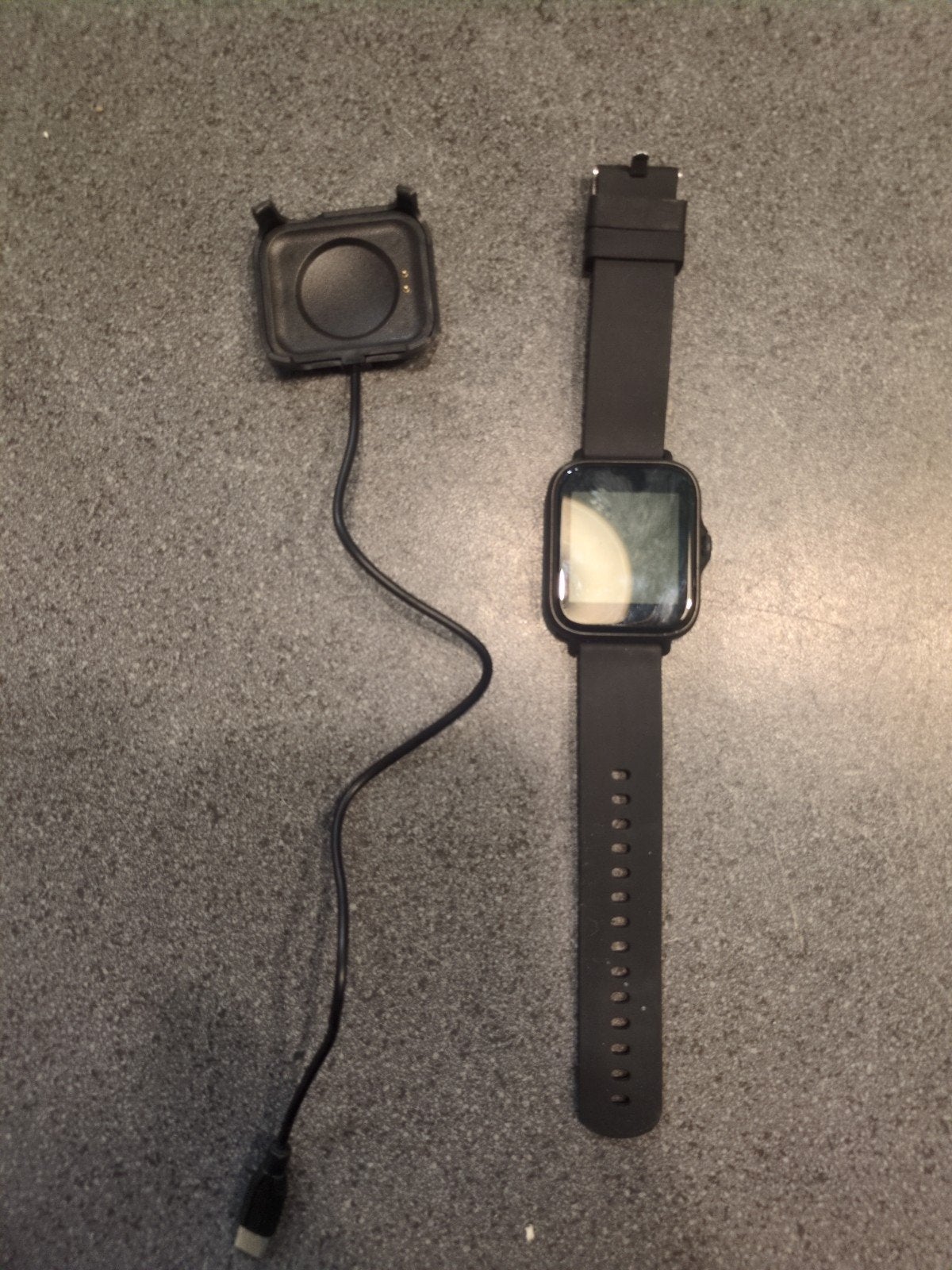 Denver Smartwatch met diverse functies, Gebruikt, Zwart, Ophalen of Verzenden, Hartslag