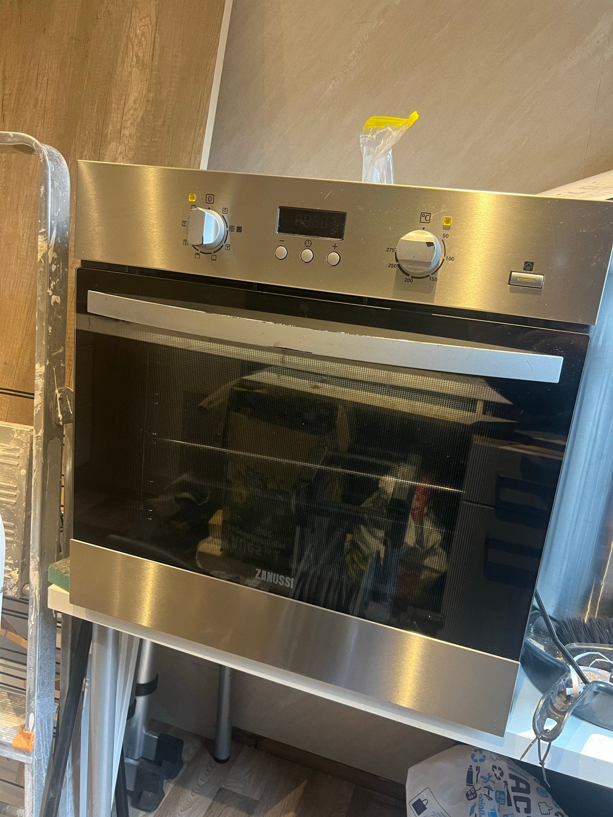 Zanussi Inbouw Heteluchtoven, goed uit van binnen en buiten, Witgoed en Apparatuur, Hete lucht, Zanussi, Ophalen of Verzenden