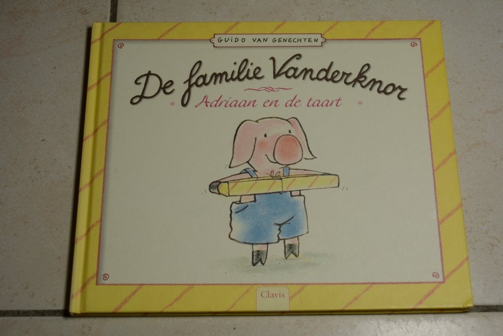 De Familie Vanderknor / Guido van Genechten, Boeken, Ophalen of Verzenden, Zo goed als nieuw, Fictie algemeen, Voorleesboek